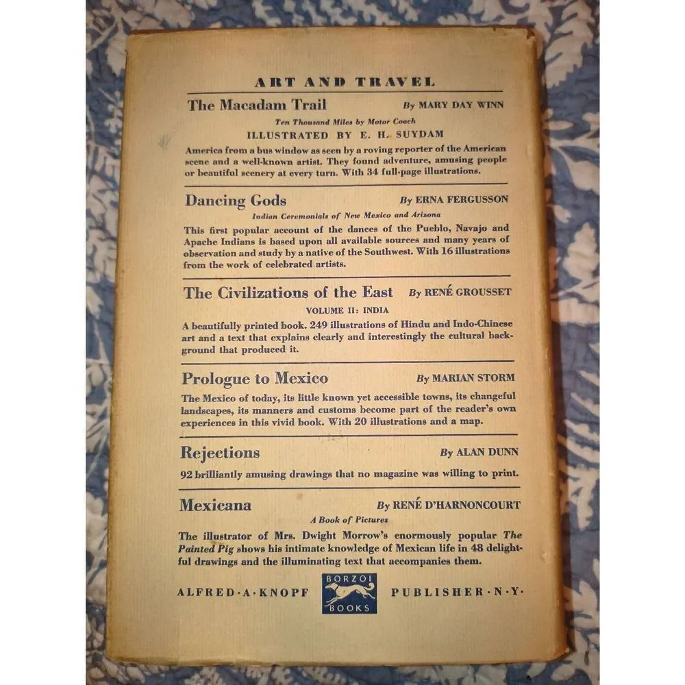 The Macadam Trail: Ten Thousand Miles by Motor Coach First Edition 1931 dj